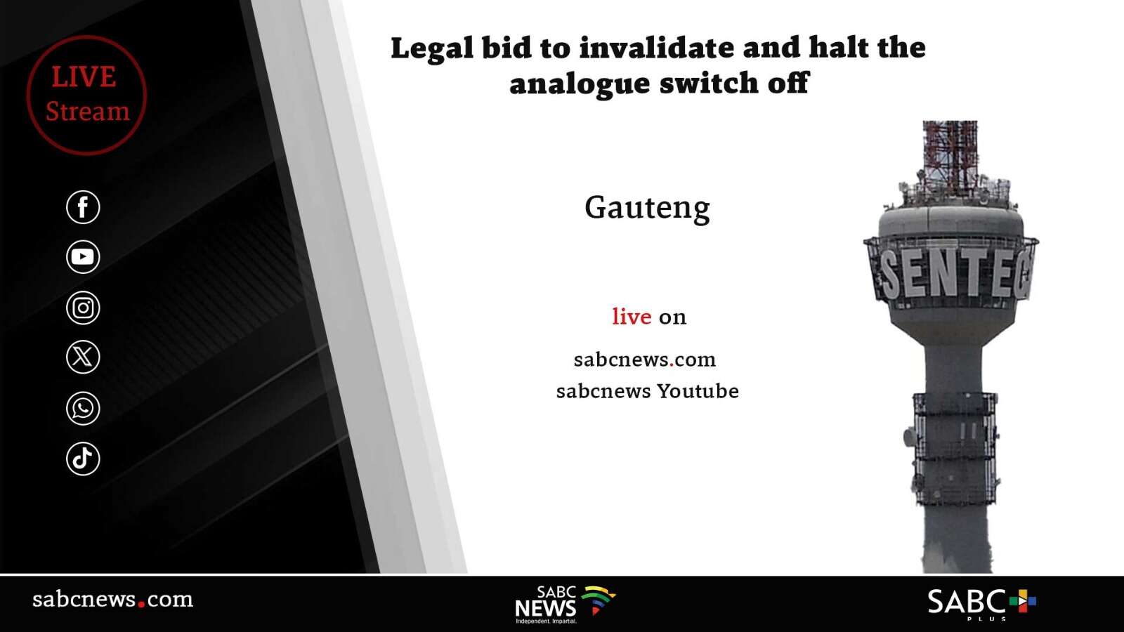 LIVE | Legal bid to invalidate and halt the analogue switch off