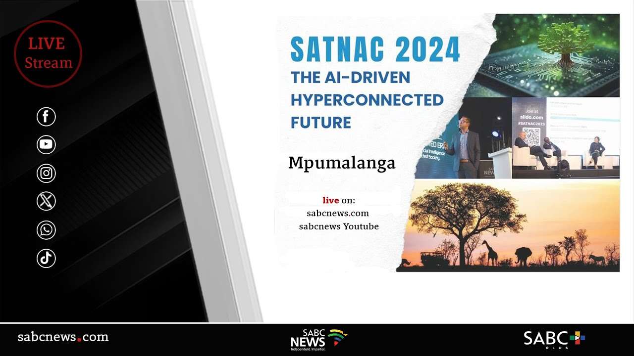 LIVE: SATNAC 2024 | The AI-Driven Hyperconnected Future – Day 1