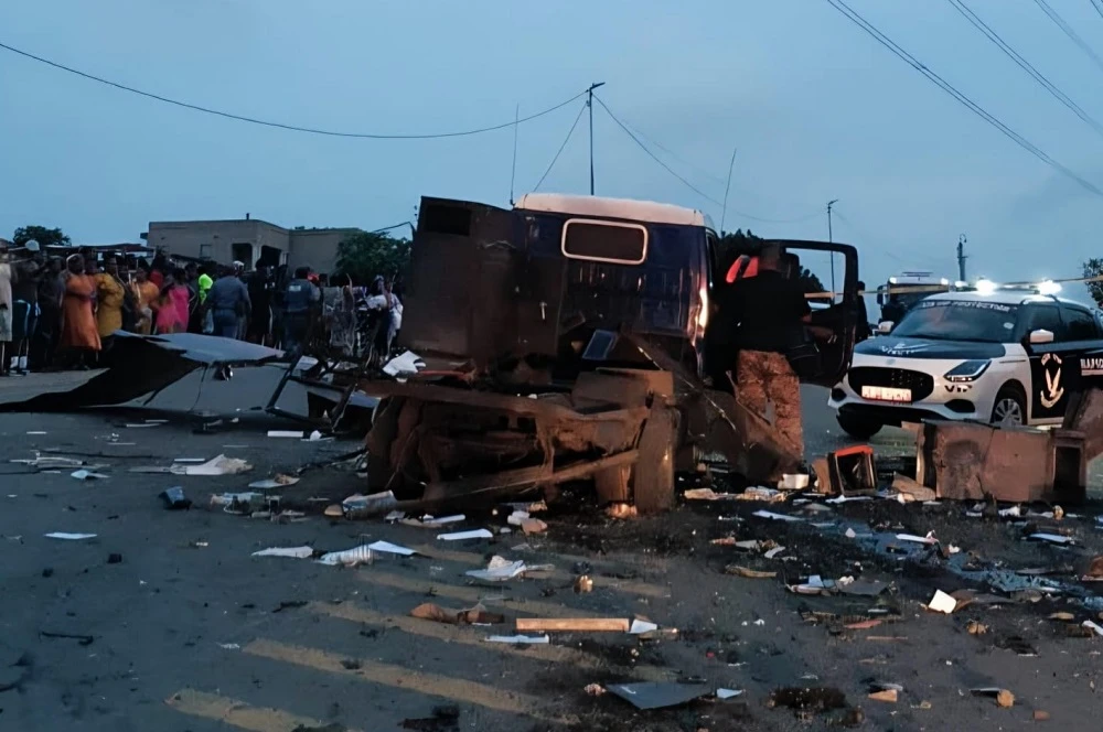 CIT vehicle bombed in Newlands, KZN