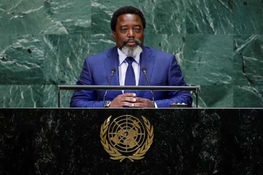 US imposes sanctions on former DRC President Joseph Kabila