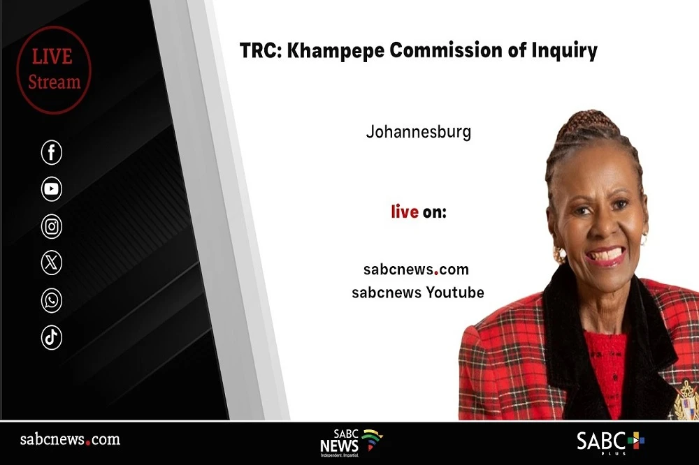 LIVE | TRC Cases – Khampepe Commission of Inquiry