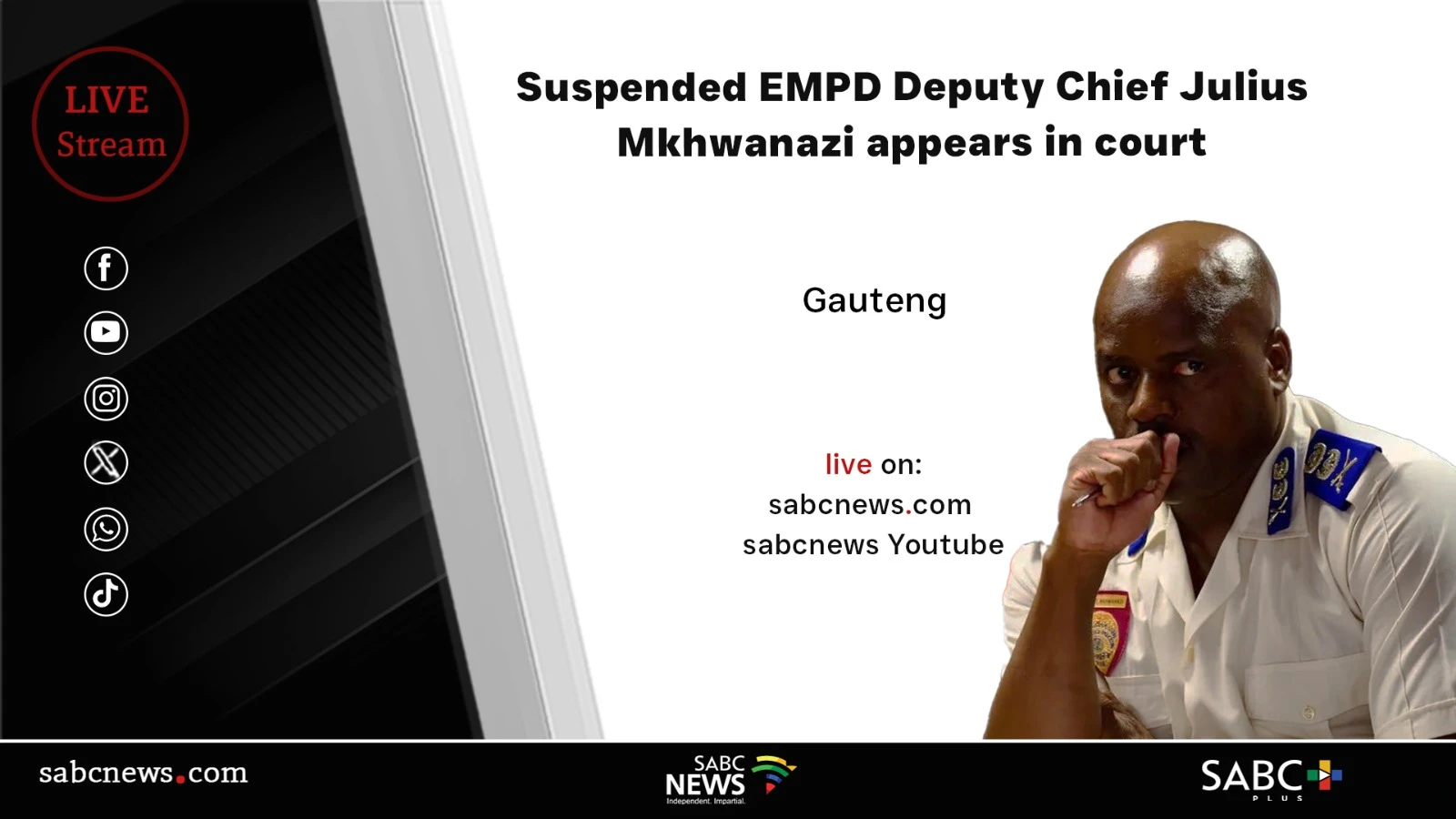 LIVE | Julius Mkhwanazi, Kagiso Lerutla bail application judgment