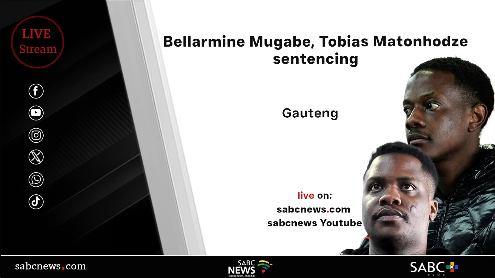 LIVE | Bellarmine Mugabe, Tobias Matonhodze sentencing