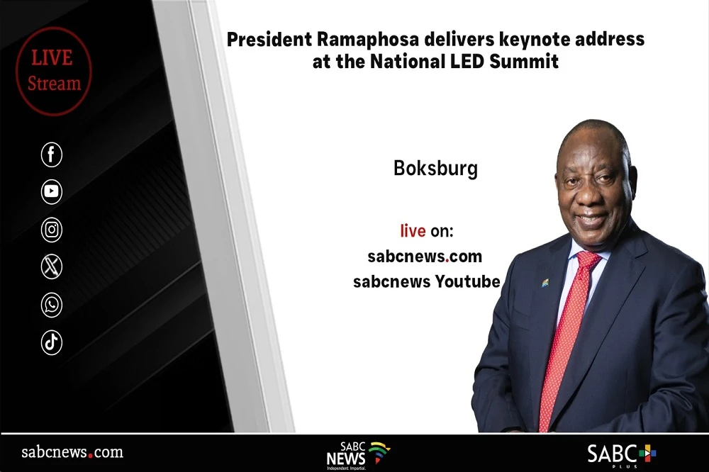 LIVE: Ramaphosa addresses the Local Economic Development Summit
