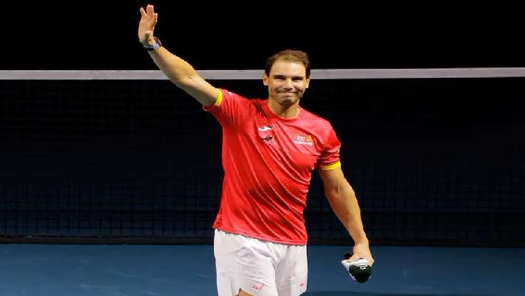 Tears flow as fans salute retiring Nadal after Davis Cup defeat