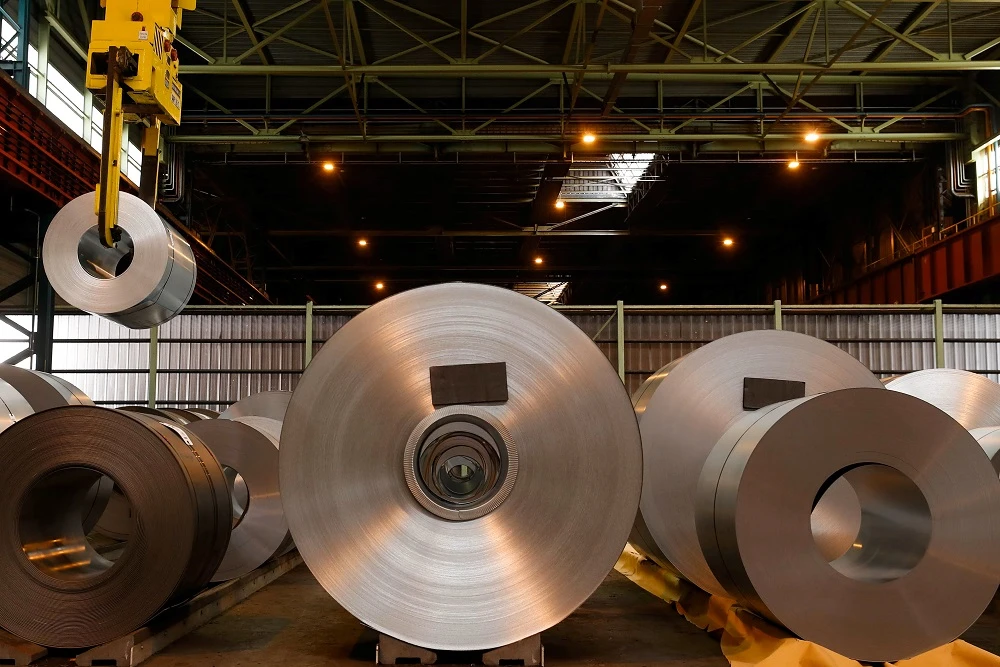 Steel production fell by 1.4%, further losses due to US tariffs