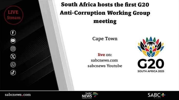 LIVE: South Africa hosts G20 anti-corruption working group meeting