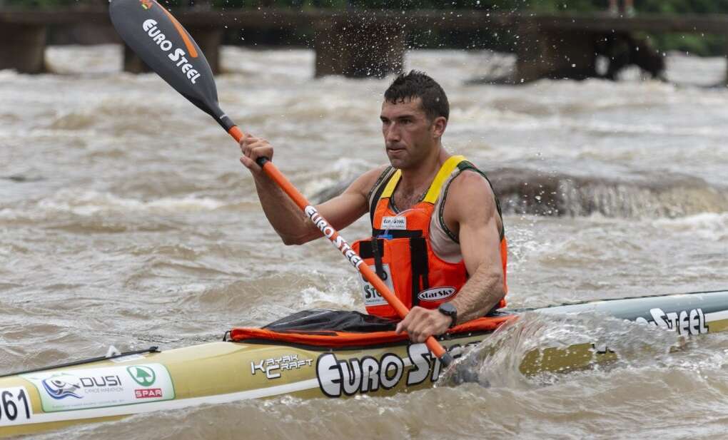 Andy Birkett wins joint record 15th Dusi Canoe Marathon