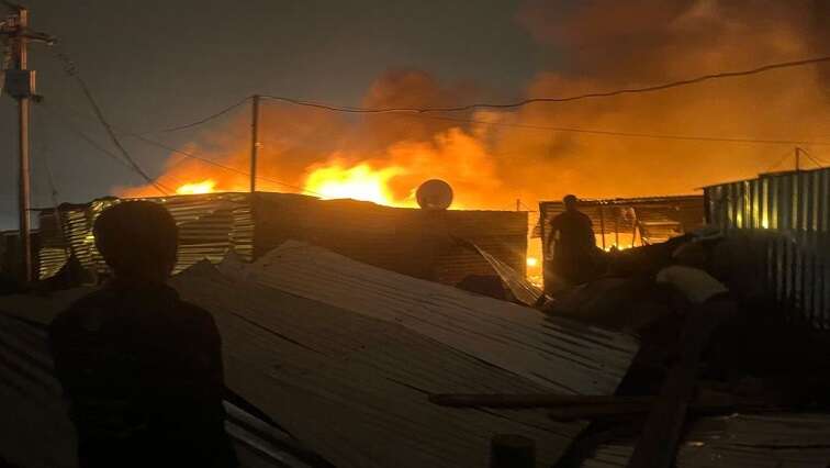 Fire destroys several informal structures in Khayelitsha