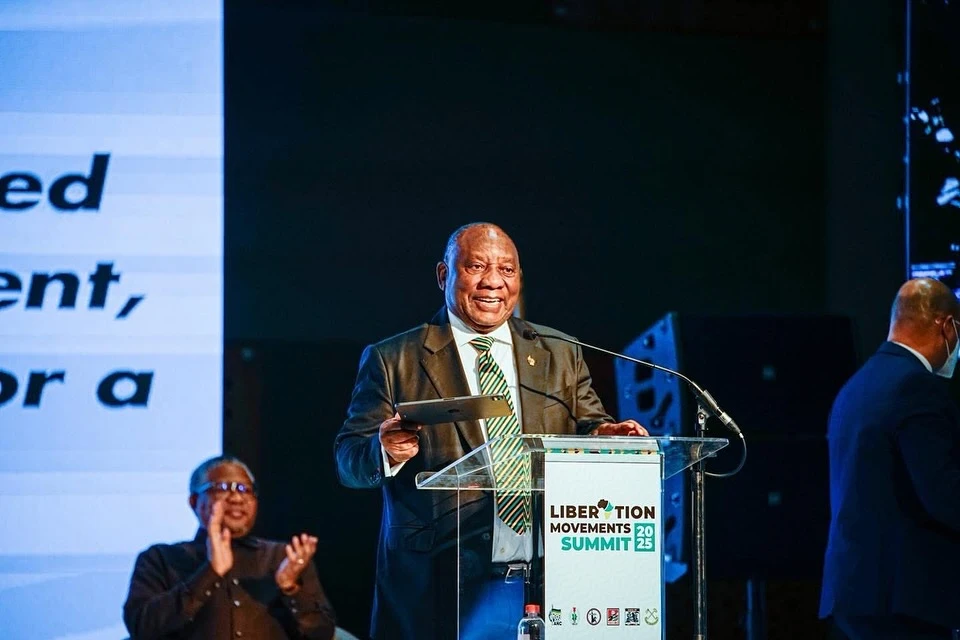 Ramaphosa says Africa is grappling with foreign interference