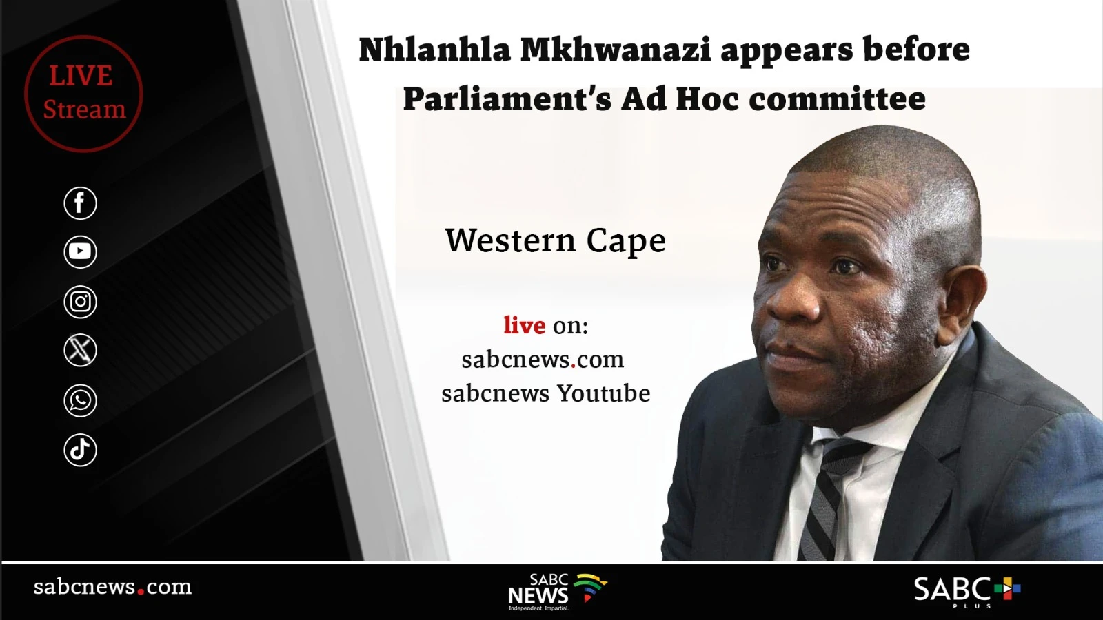 LIVE |Mkhwanazi appears before Parliament Ad hoc Committee: Day 2