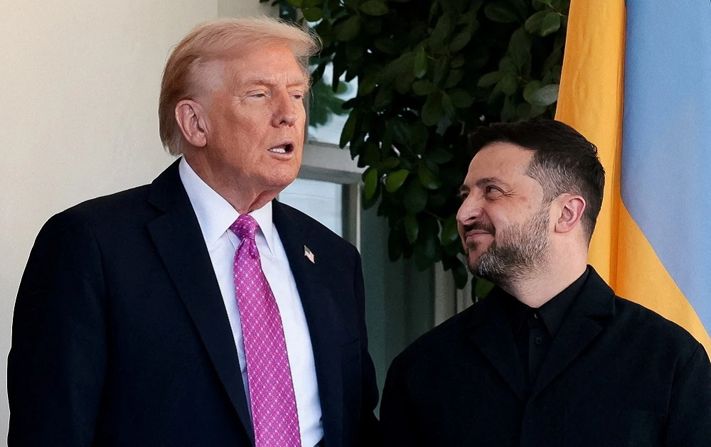 Zelenskyy paints meeting with Trump as a success, touts missiles