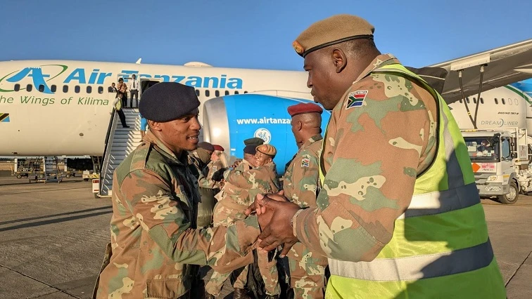Seventh group of SANDF troops returns from DRC
