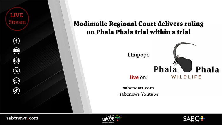 LIVE | Modimolle court rules on Phala Phala trial within a trial case