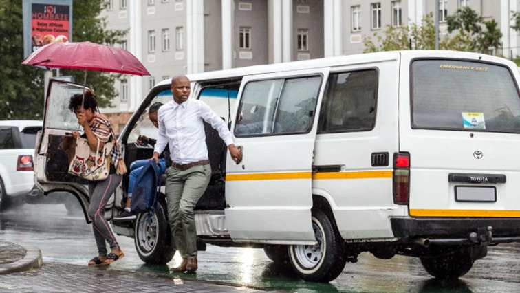 Protesting taxi operators gather in Marabastad depot