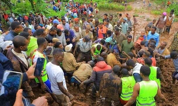 Death toll from Ethiopia landslides could jump to 500, UN says