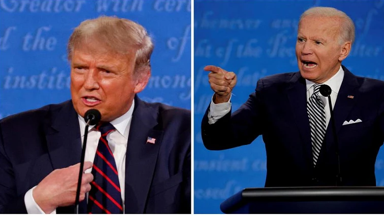Trump and Biden to headline dueling town halls, as early voters swamp polls