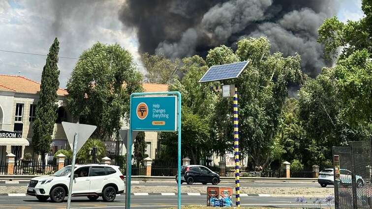 Emergency Services respond to fire in Bryanston