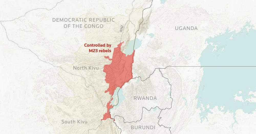 Rebels armed with machetes kill at least 52 in eastern Congo