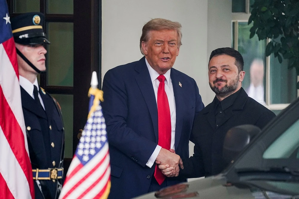 Zelenskyy arrives at White House for high-stakes Trump meeting