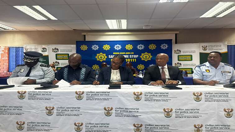 Law enforcement sign cooperation agreement with KZN government