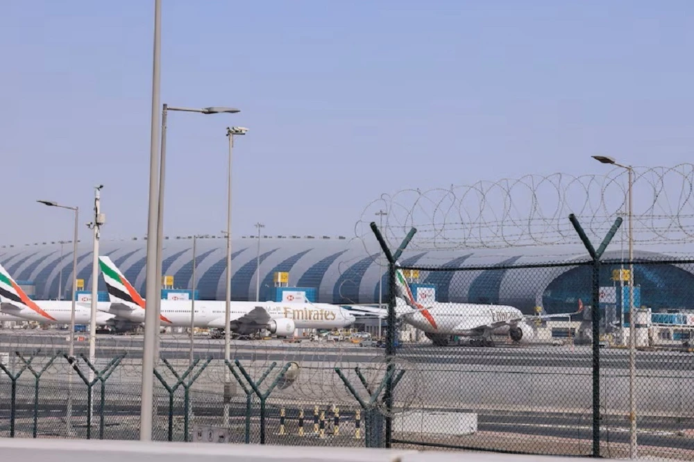 Dubai airport suspends operations after drone sparked fuel tank fire