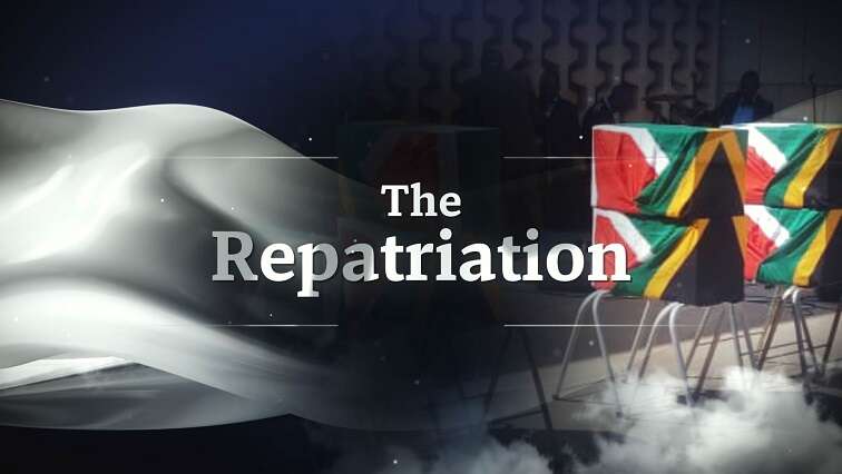 LIVE: Repatriation and restitution homecoming ceremony