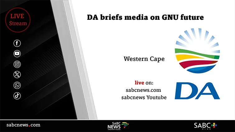 LIVE | DA briefs media on GNU future