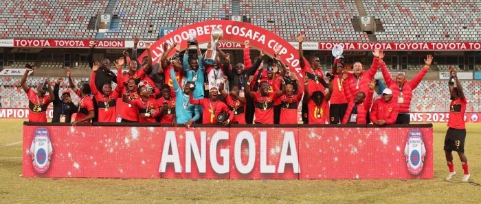 Angola thrash Bafana to defend Cosafa Cup title