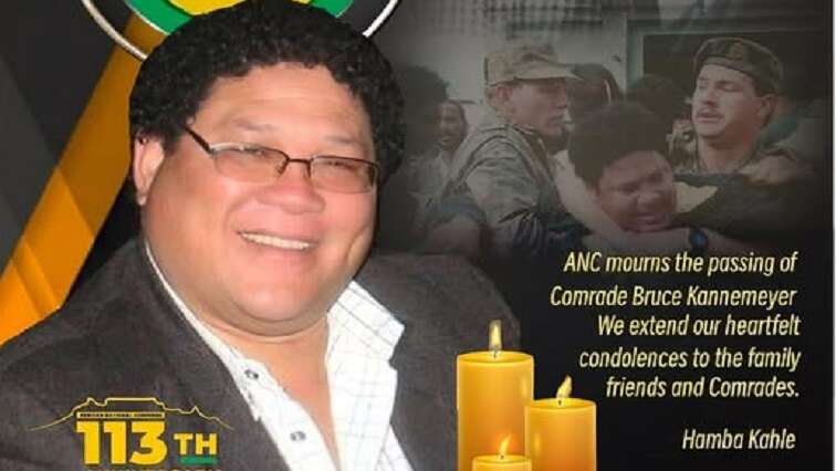 Former ANC MP Bruce Kannemeyer passes away