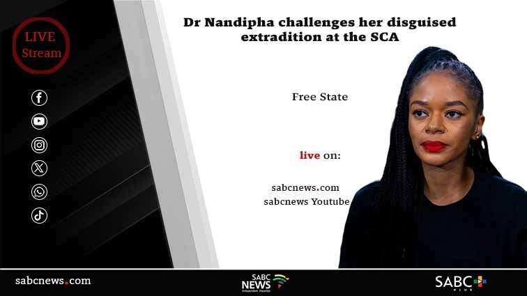 LIVE: Dr Nandipha Magudumana challenges extradition at SCA