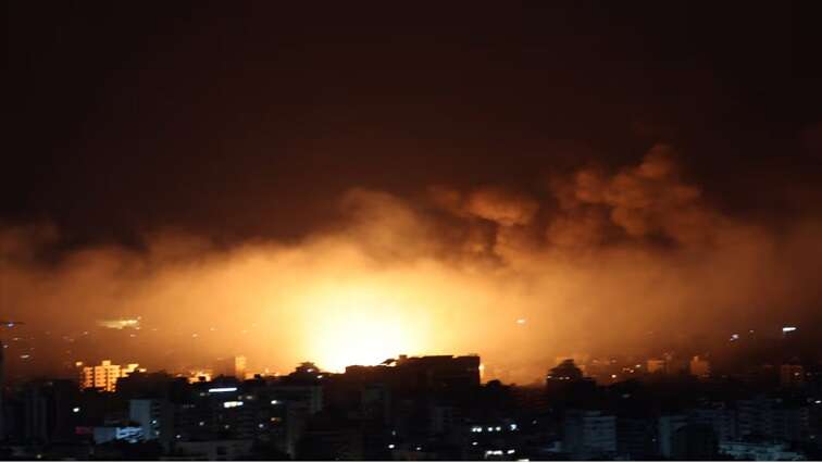 Israel strikes heart of Beirut, killing six