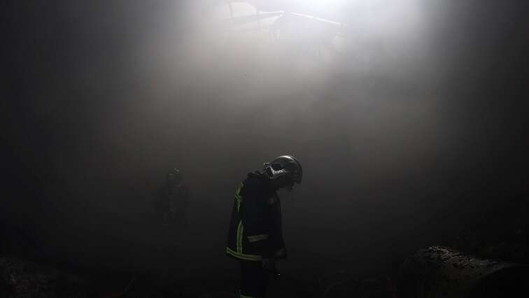 Greek firefighters battle new wildfire near Athens amid strong winds