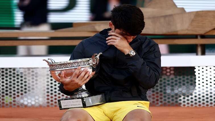 Alcaraz grinds down Zverev to win maiden French Open title