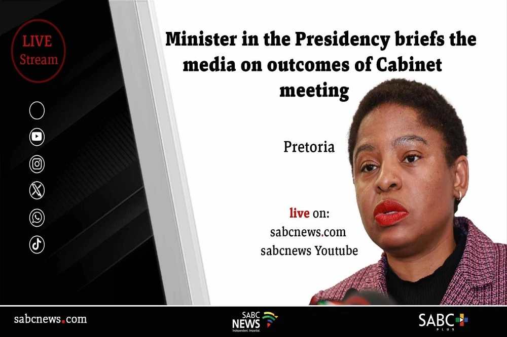 LIVE | Post-Cabinet media briefing