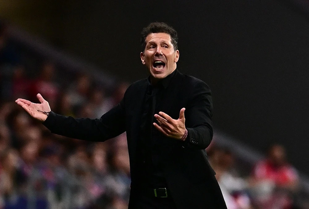 Simeone shrugs off talk of Champions League burden ahead of semi
