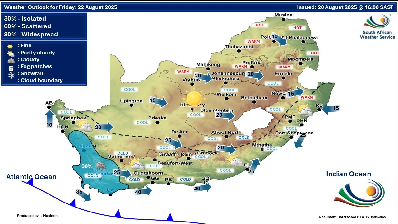 Tshwane EMS on alert after SAWS issues ‘veld fire’ warning