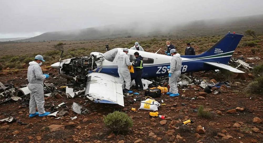 Civil Aviation Authority, police investigate two aircraft crashes