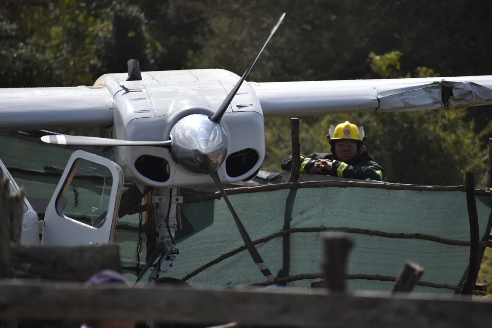 Light aircraft that crashed near George to be removed from site