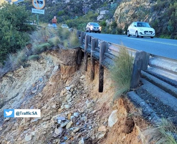 Michells Pass on R46 between Wolseley and Ceres reopened
