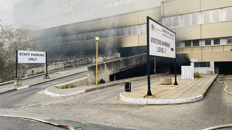 Gauteng departments slammed over Charlotte Maxeke fire delays