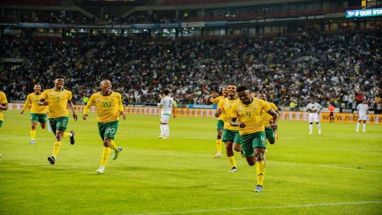 Bafana go atop Group K after victory over Uganda in Afcon qualifiers