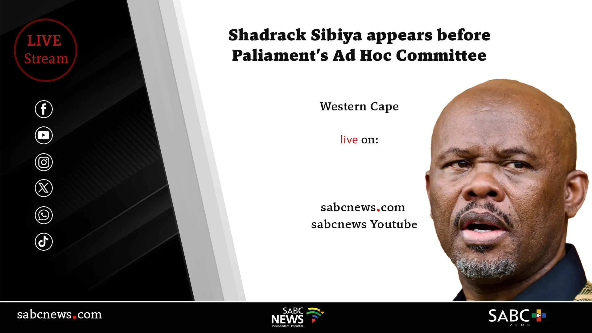 LIVE: Lt-Gen. Sibiya appears before Parliament’s Ad Hoc Committee