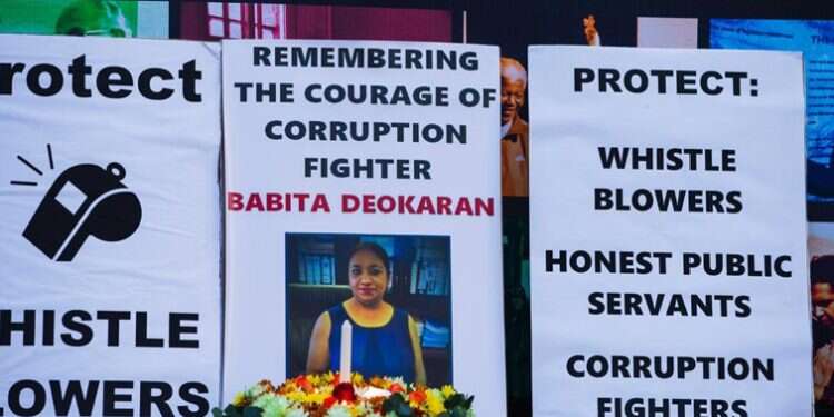 Ahmed Kathrada Foundation commemorates Babita Deokaran’s life