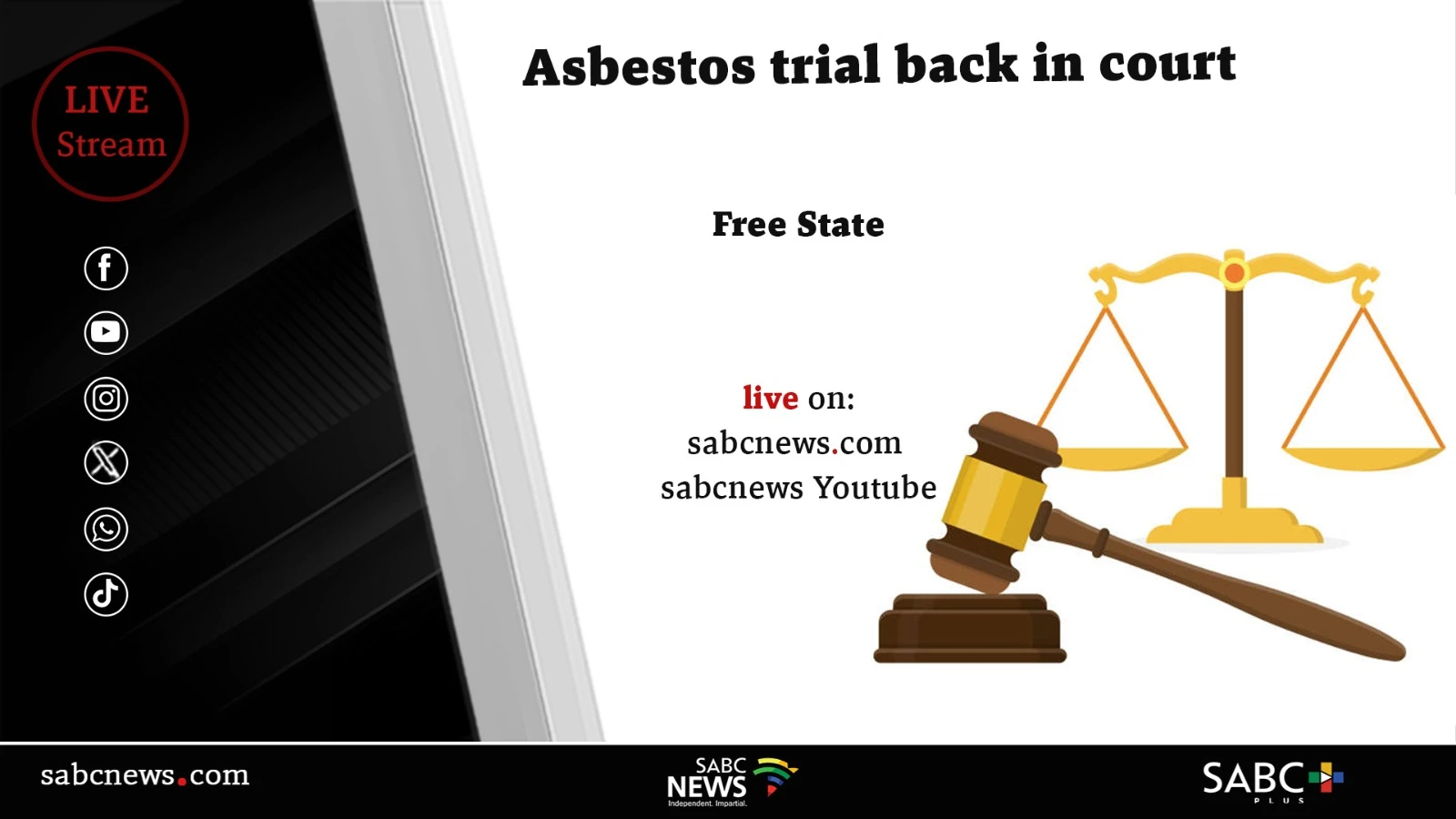 LIVE: Asbestos trial continues in the Free State High Court