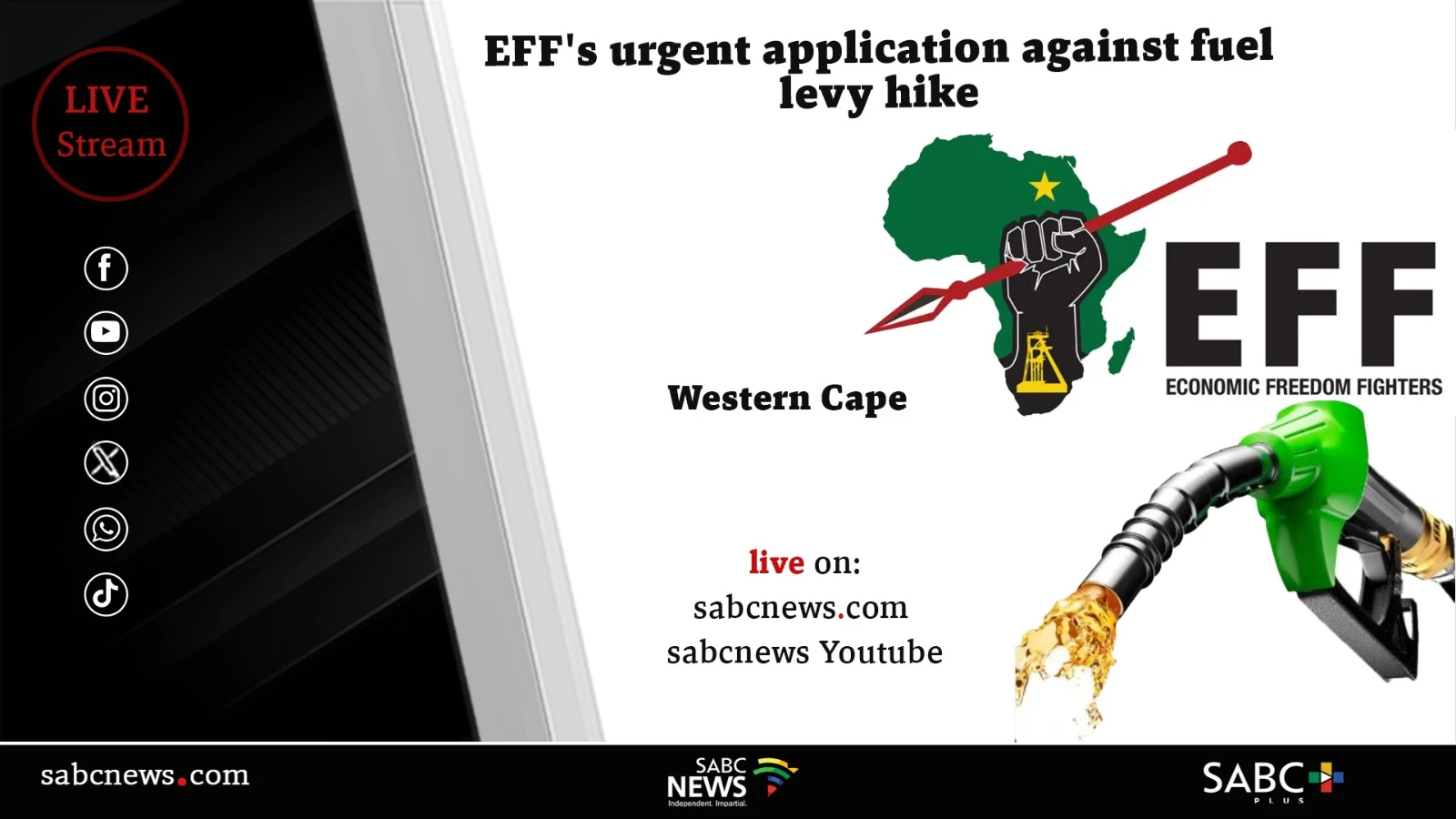 LIVE: EFF’s urgent court application against fuel levy hike