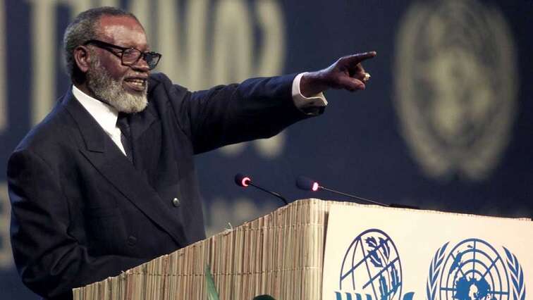 Mbumba hails Nujoma as a gallant son of the land