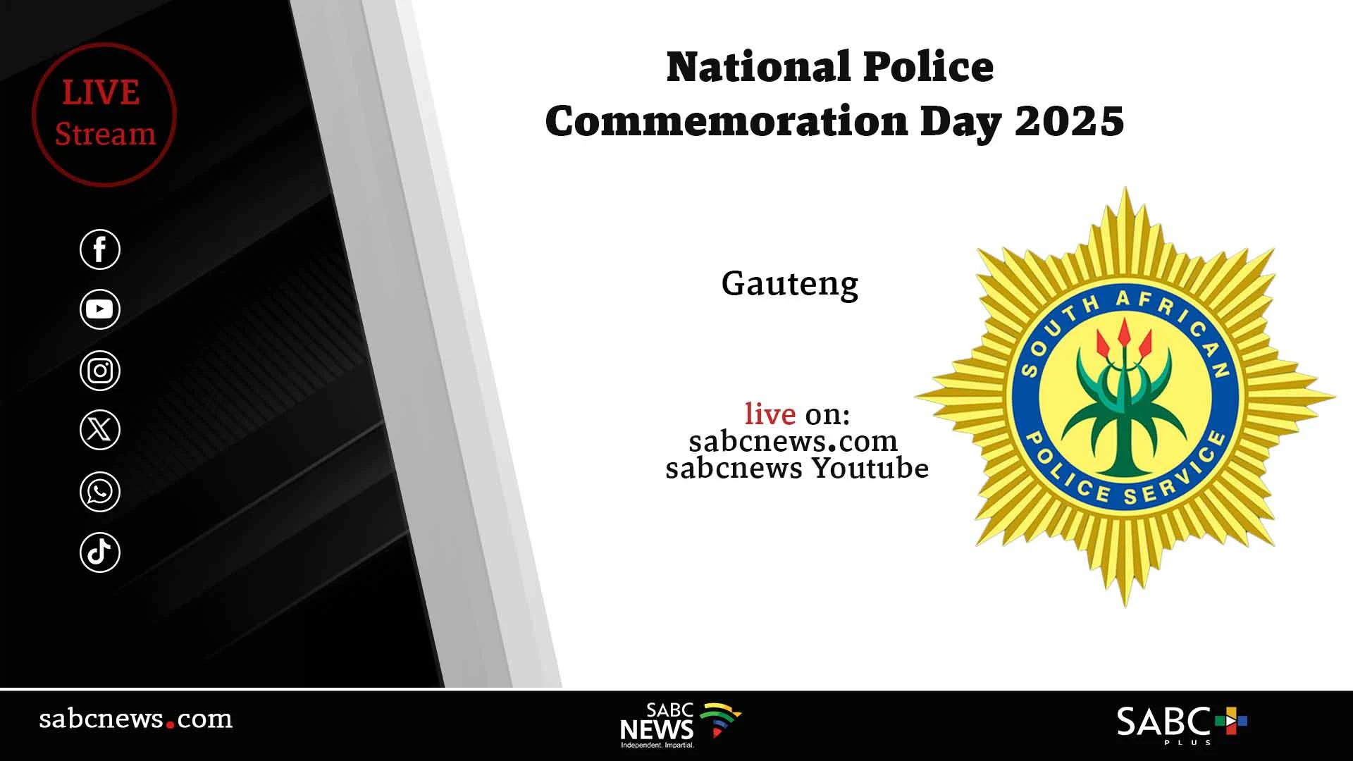 LIVE: National Police Commemoration Day 2025