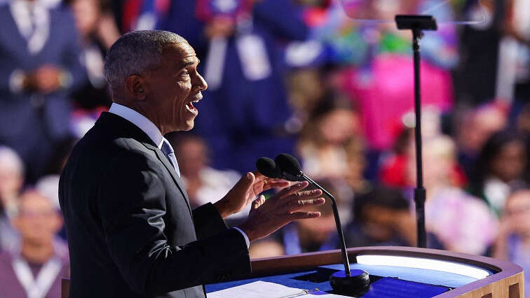 Obama tells the Democrats to elect Harris as new US President