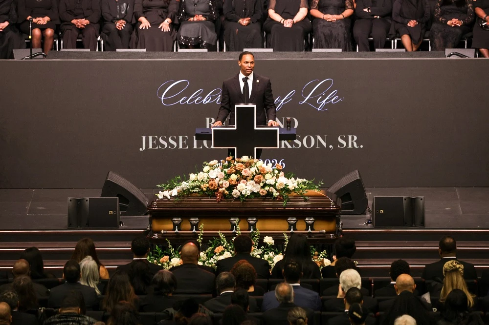Jackson’s son Yusef says the Reverend brought light to a sometimes dark world